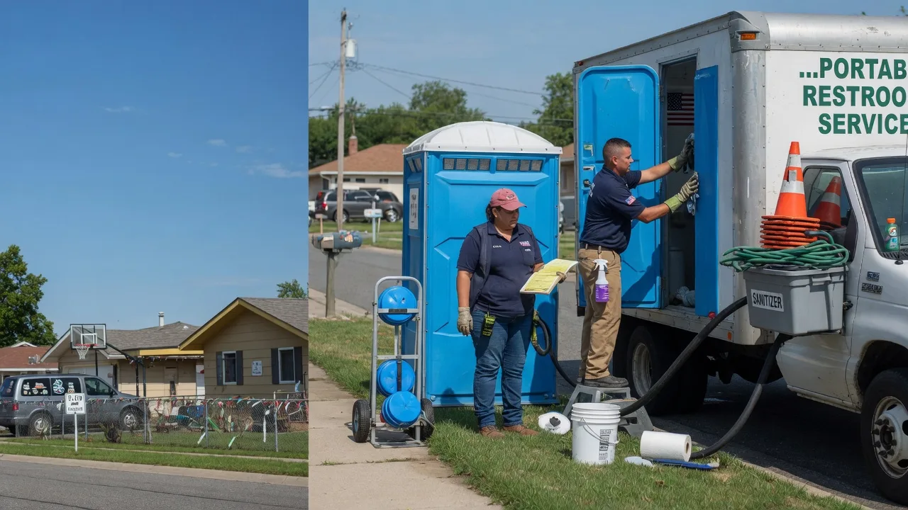 Porta Potty Rental in Round Lake Beach, IL near me